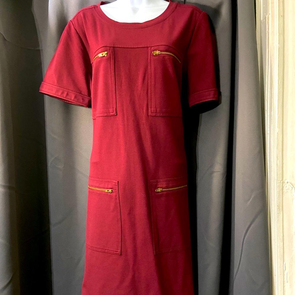 J Crew Dress - with zippered POCKETS